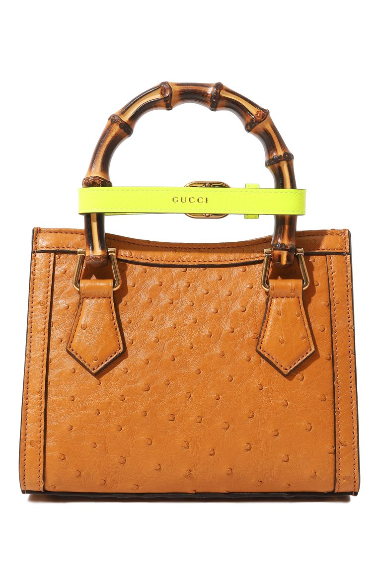 Сумка diana mini из кожи страуса GUCCI, арт. 655661 EY0KT, фото 1