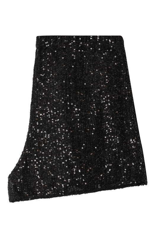 Шорты с отделкой пайетками Patrizia Pepe Чёрный, фото 3