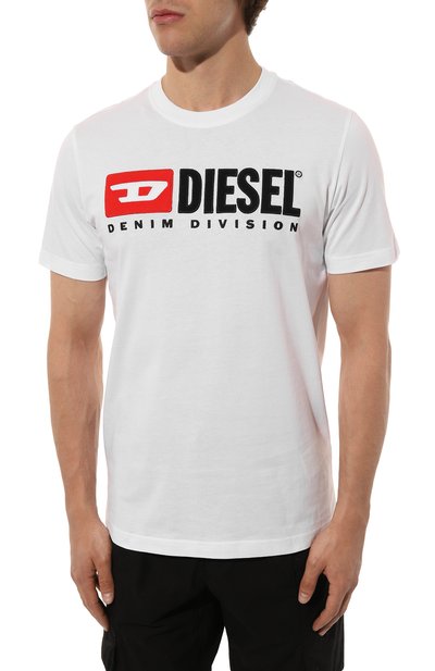Хлопковая футболка DIESEL, арт. A03766/0GRAI, фото 3