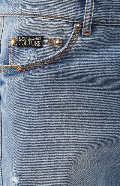 Джинсовые шорты VERSACE JEANS COUTURE, арт. A4GVB17I-VUM507/A0K5Z, фото 5