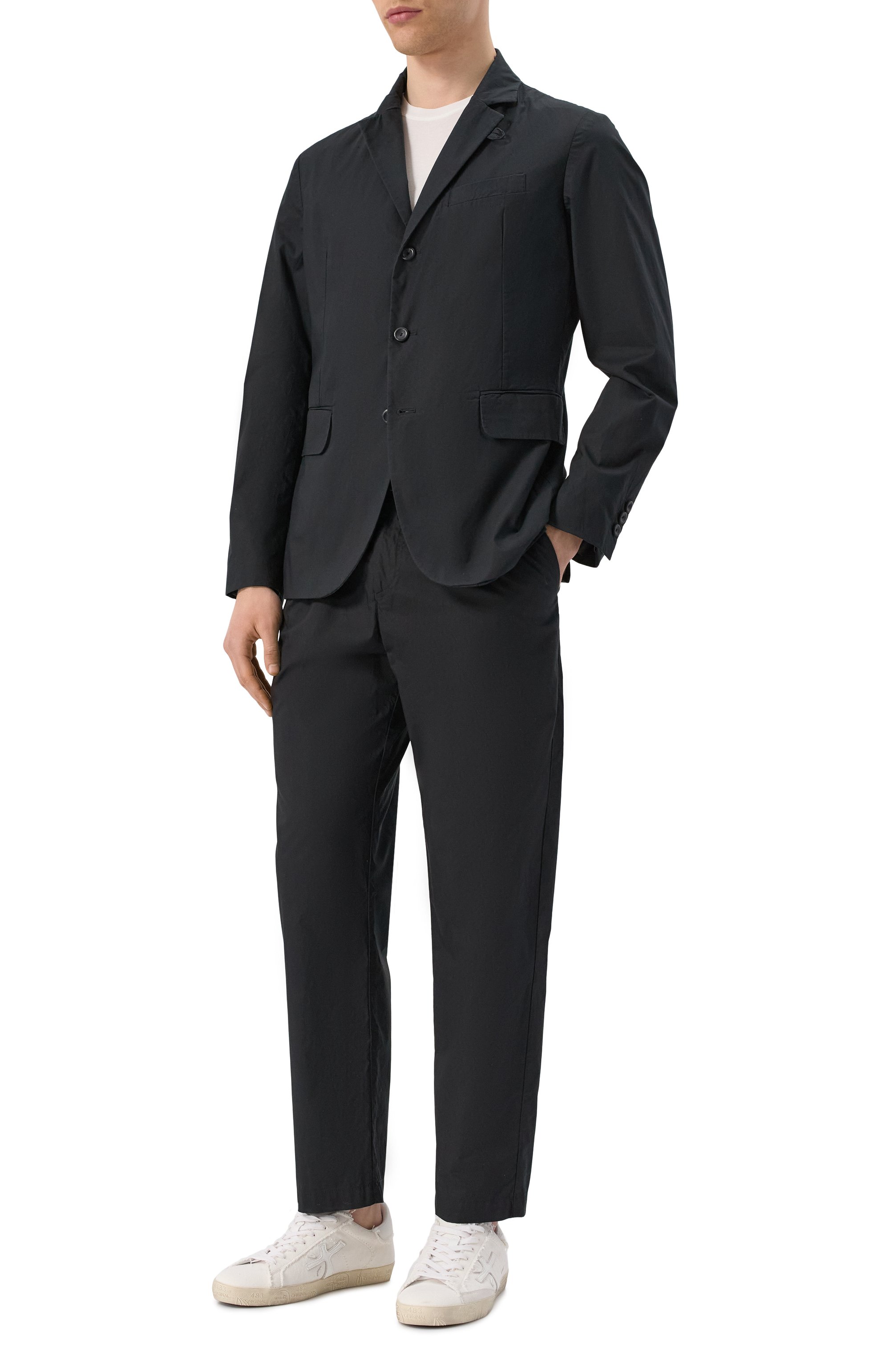 Хлопковые брюки HANNES ROETHER, арт. PA21DRE.576/, фото 2