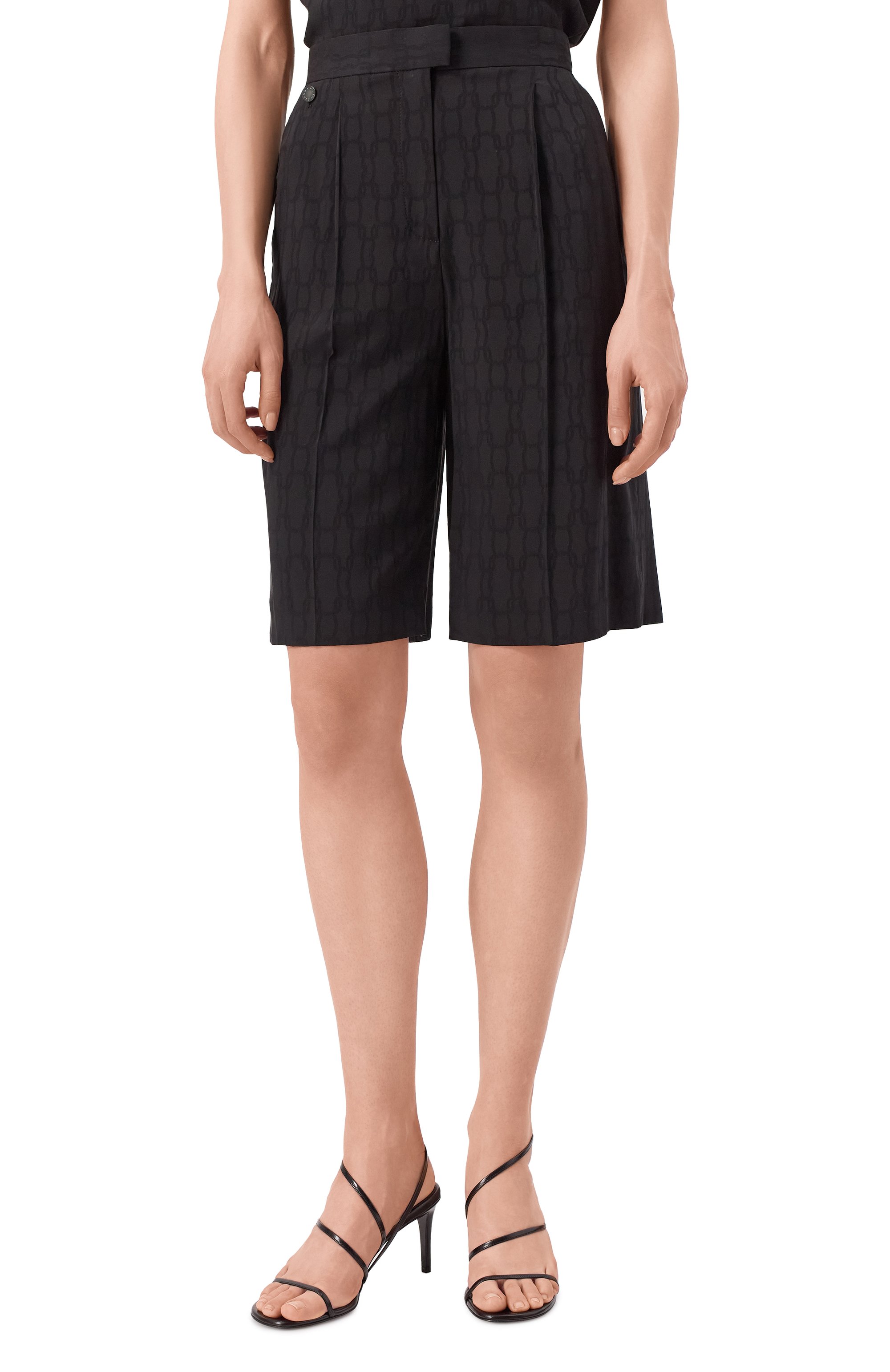 Шорты из вискозы и шелка AGNONA, арт. T80702/J5008, фото 4