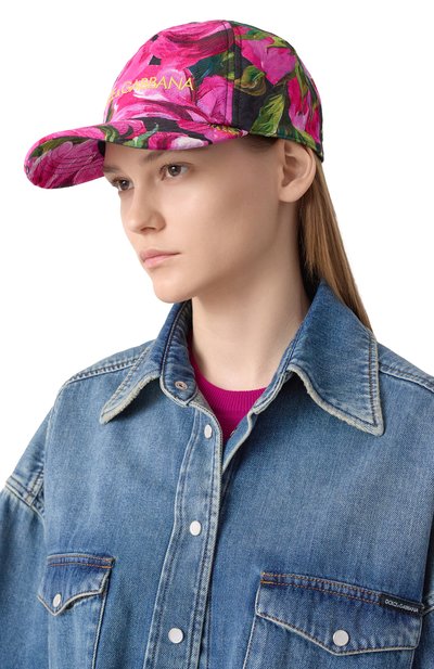 Хлопковая бейсболка DOLCE & GABBANA, арт. FH667Z/FSFN9, фото 2
