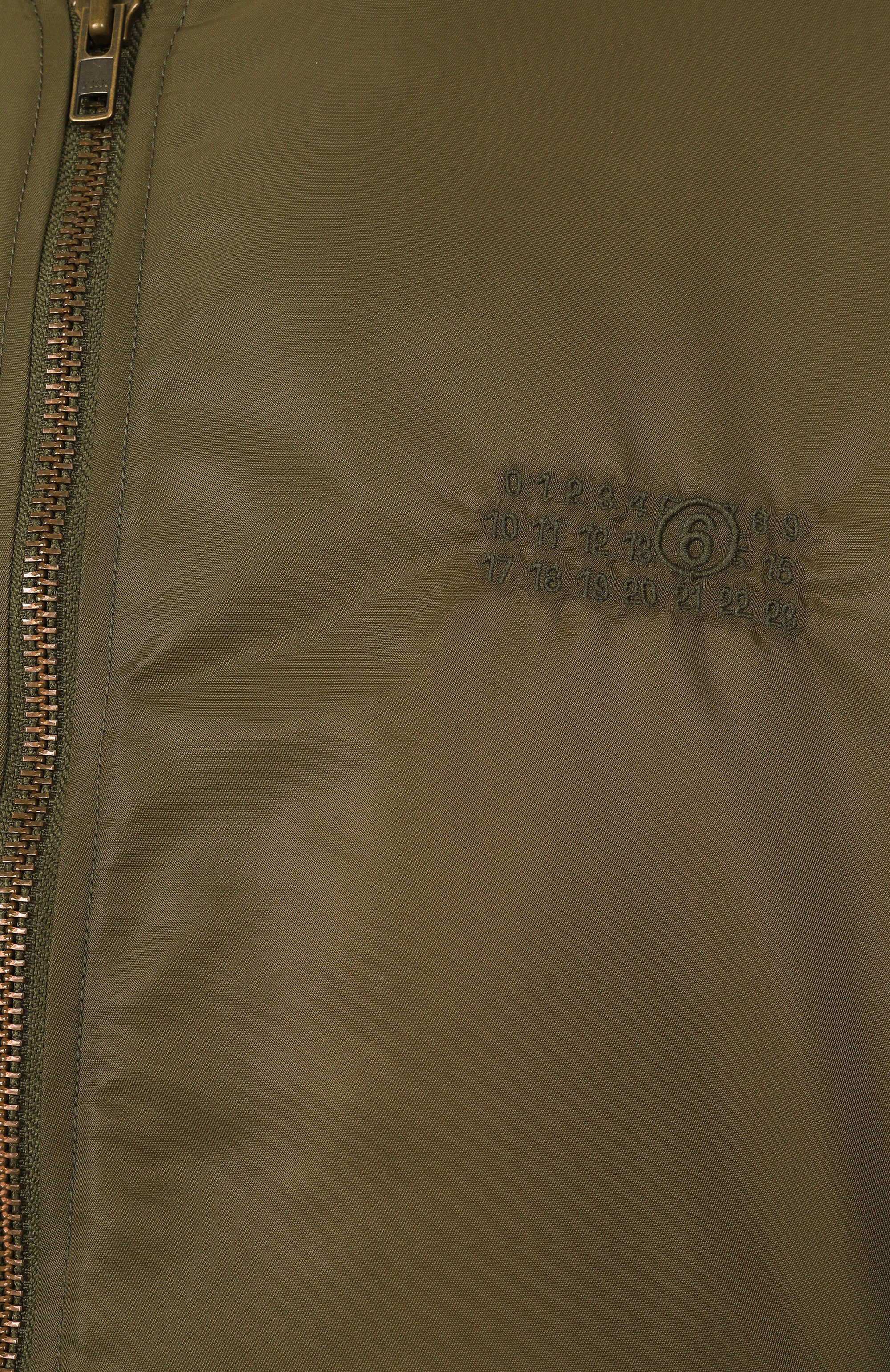 Комбинированный бомбер MM6, арт. SH0AM0044/MTN038, фото 6