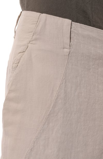 Брюки изо льна и хлопка TRANSIT, арт. CFUTRTD131, фото 5
