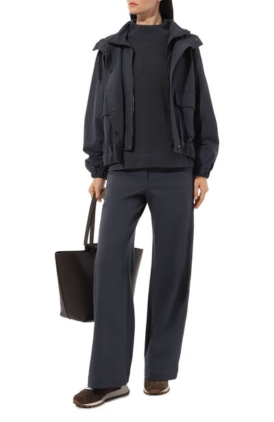 Хлопковые брюки BRUNELLO CUCINELLI, арт. MP827P8424, фото 2