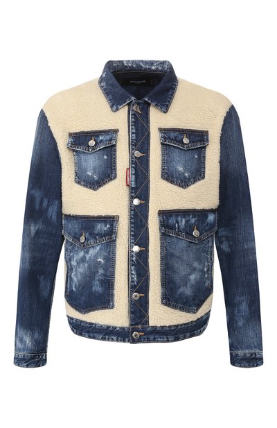 Комбинированная куртка DSQUARED2, арт. S74AM0931/S30309, фото 1