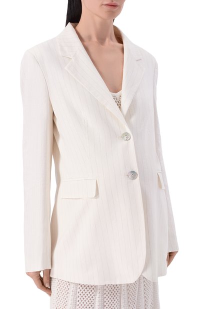 Жакет из вискозы и льна PIETRO BRUNELLI, арт. CB0170/LICUBA, фото 3