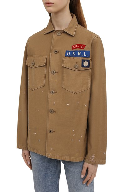Хлопковая рубашка POLO RALPH LAUREN, арт. 211857051, фото 3