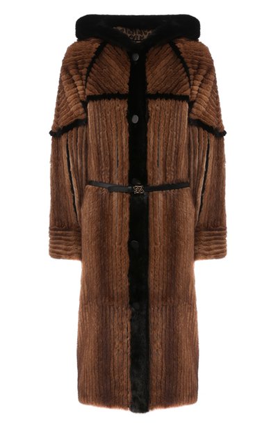 Шуба из меха норки FENDI, арт. FNF53I AMLX, фото 1