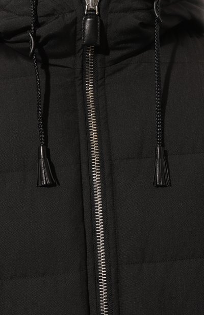 Шелковый п�уховик PRADA, арт. SGX176-687-F0308-162, фото 5