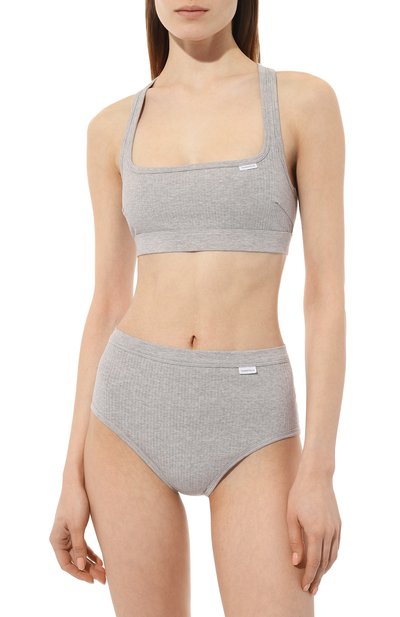 Завышенные трусы-слипы CHANTELLE серого цвета по цене 3780 руб., арт. C15P70, фото 2 Завышенные трусы-слипы CHANTELLE, арт. C15P70, фото 2