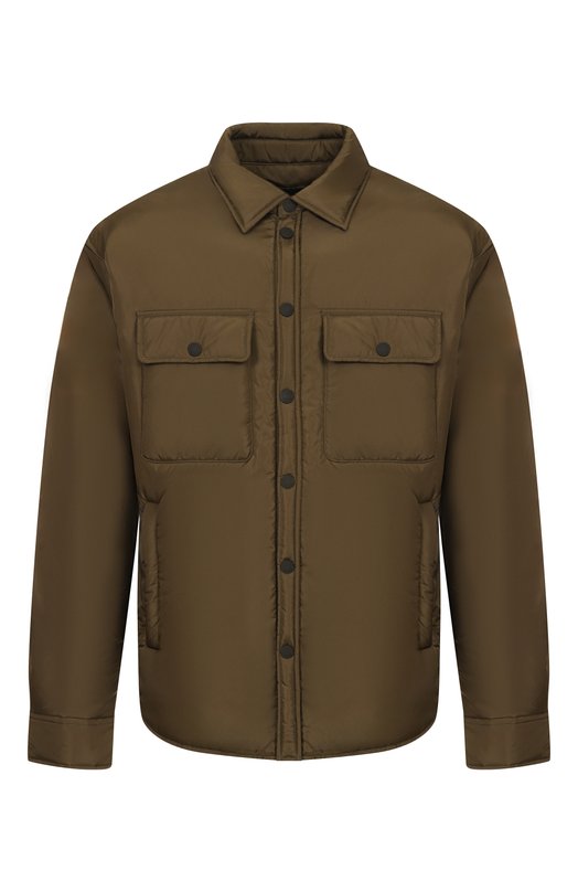 Утепленная куртка-рубашка Dsquared2 S74DM0944/S53817 Хаки S74DM0944/S53817