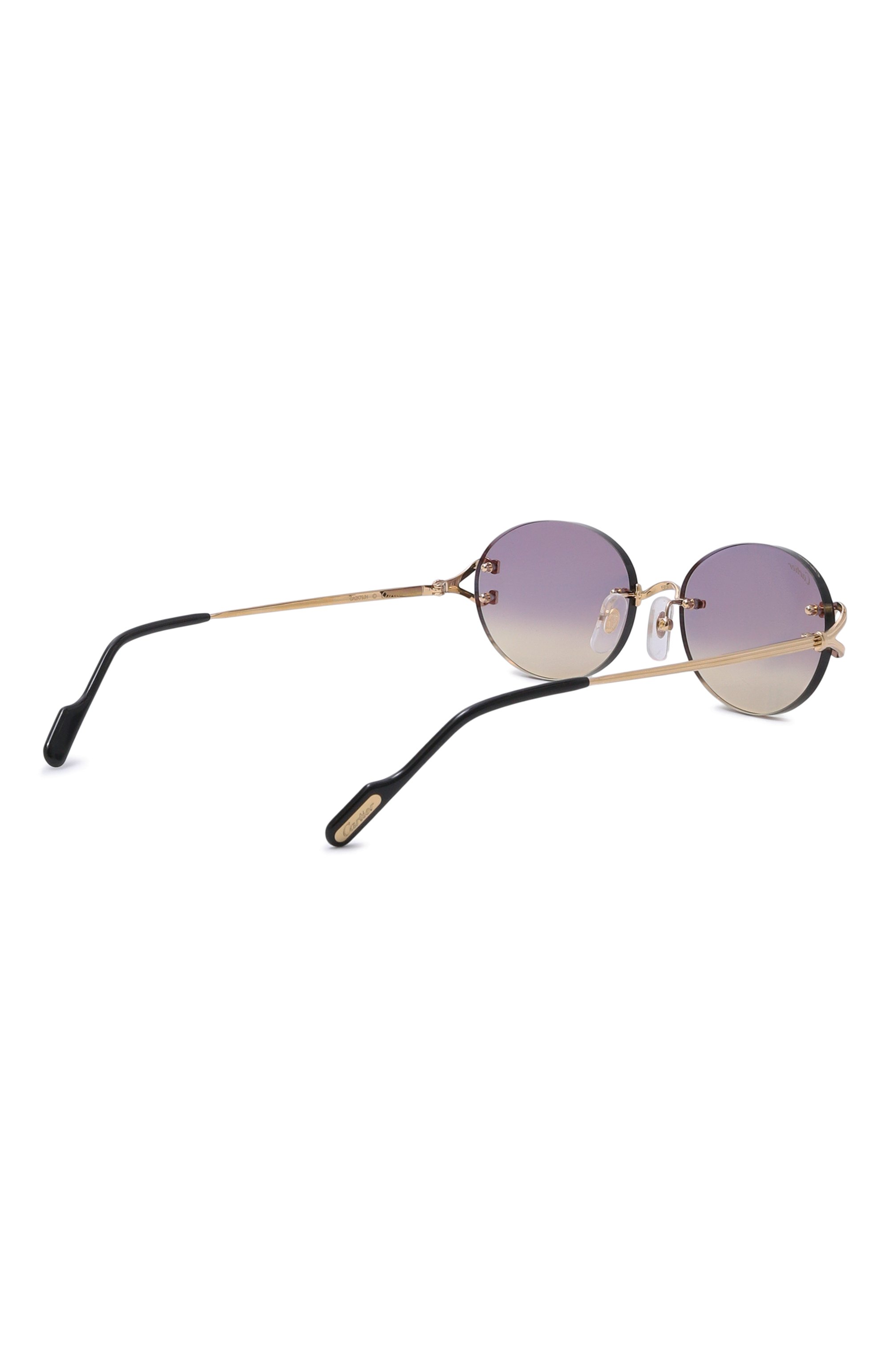 Солнцезащитные очки CARTIER розового цвета по цене 188000 руб., арт. CT0551S 006, фото 4 Солнцезащитные очки CARTIER, арт. CT0551S 006, фото 4