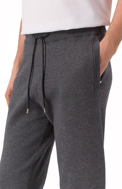 Джоггеры из хлопка и шерсти BOSS, арт. 50543154, фото 5