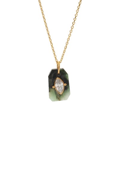 Подвеска на цепочке HANKA_IN, арт. INS-LG47-EMER-CZ-0.5M, фото 3