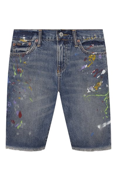 Джинсовые шорты POLO RALPH LAUREN синего цвета по цене 9950 руб., арт. 323832733, фото 1 Джинсовые шорты POLO RALPH LAUREN, арт. 323832733, фото 1