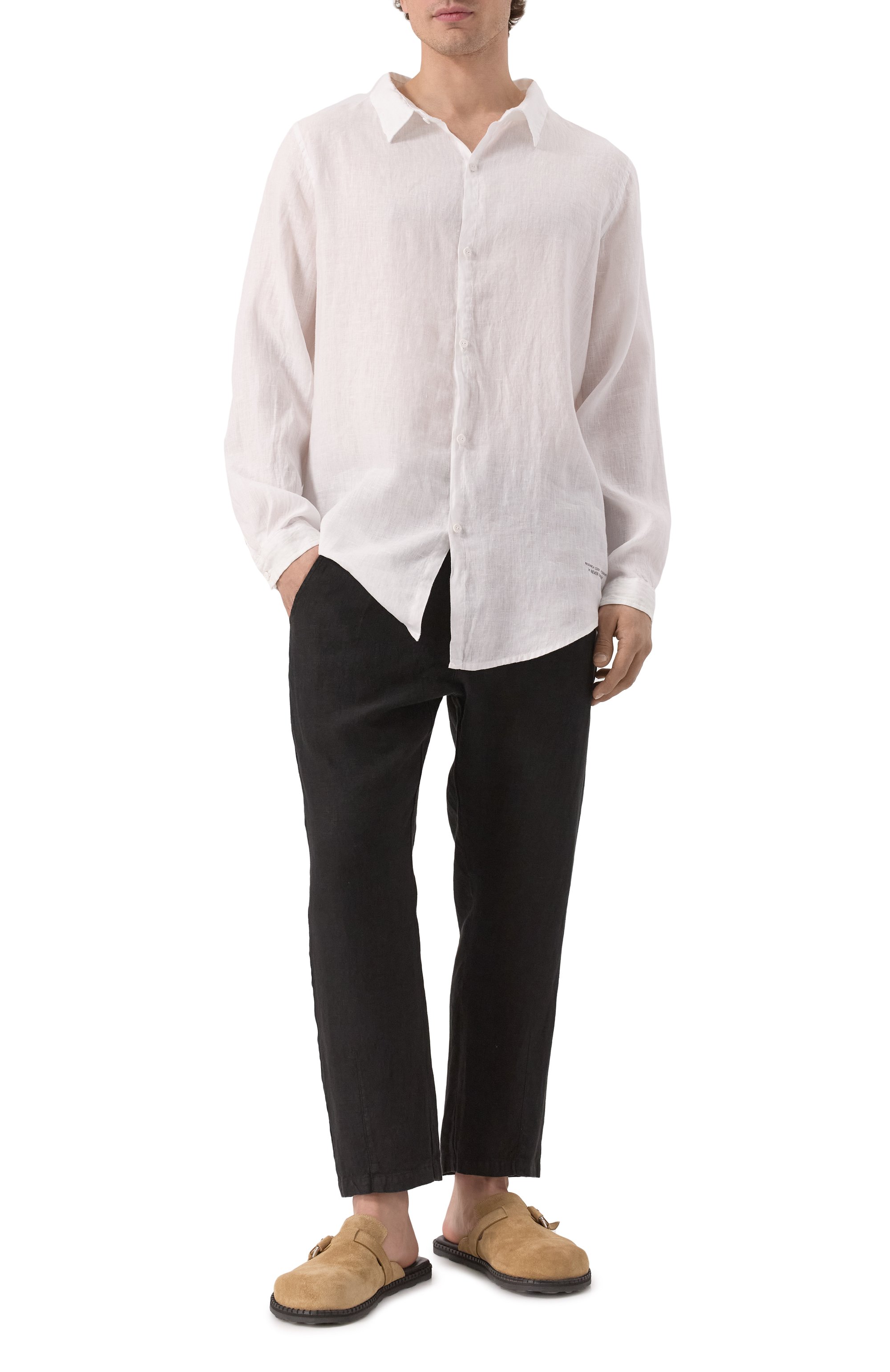 Льняная рубашка NEVER ENOUGH, арт. MSL009, фото 2