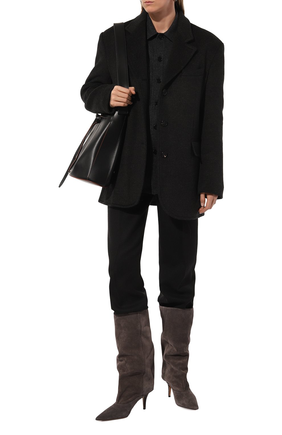 Замшевые сапоги ines 75 PARIS TEXAS, арт. PX1470/XV003, фото 2