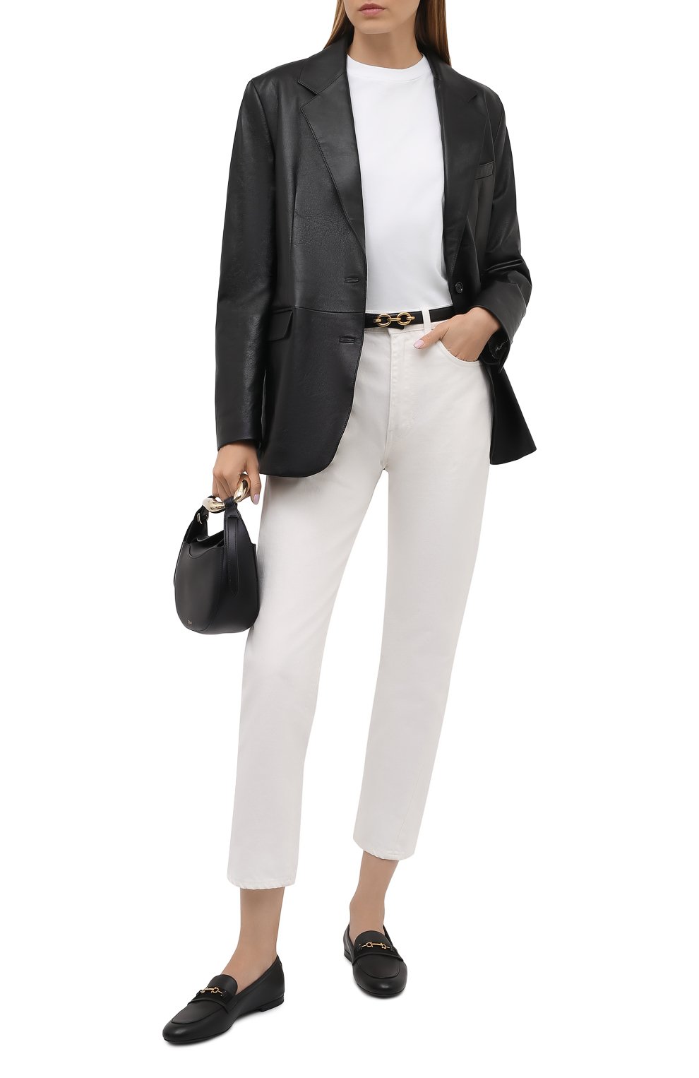 Кожаные лоферы FERRAGAMO, арт. Z-07411831C, фото 2