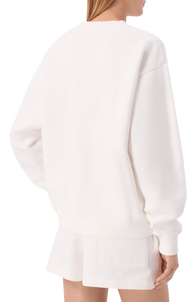 Хлопковый свитшот SPORTY AND RICH, арт. ST098712241WH01, фото 4