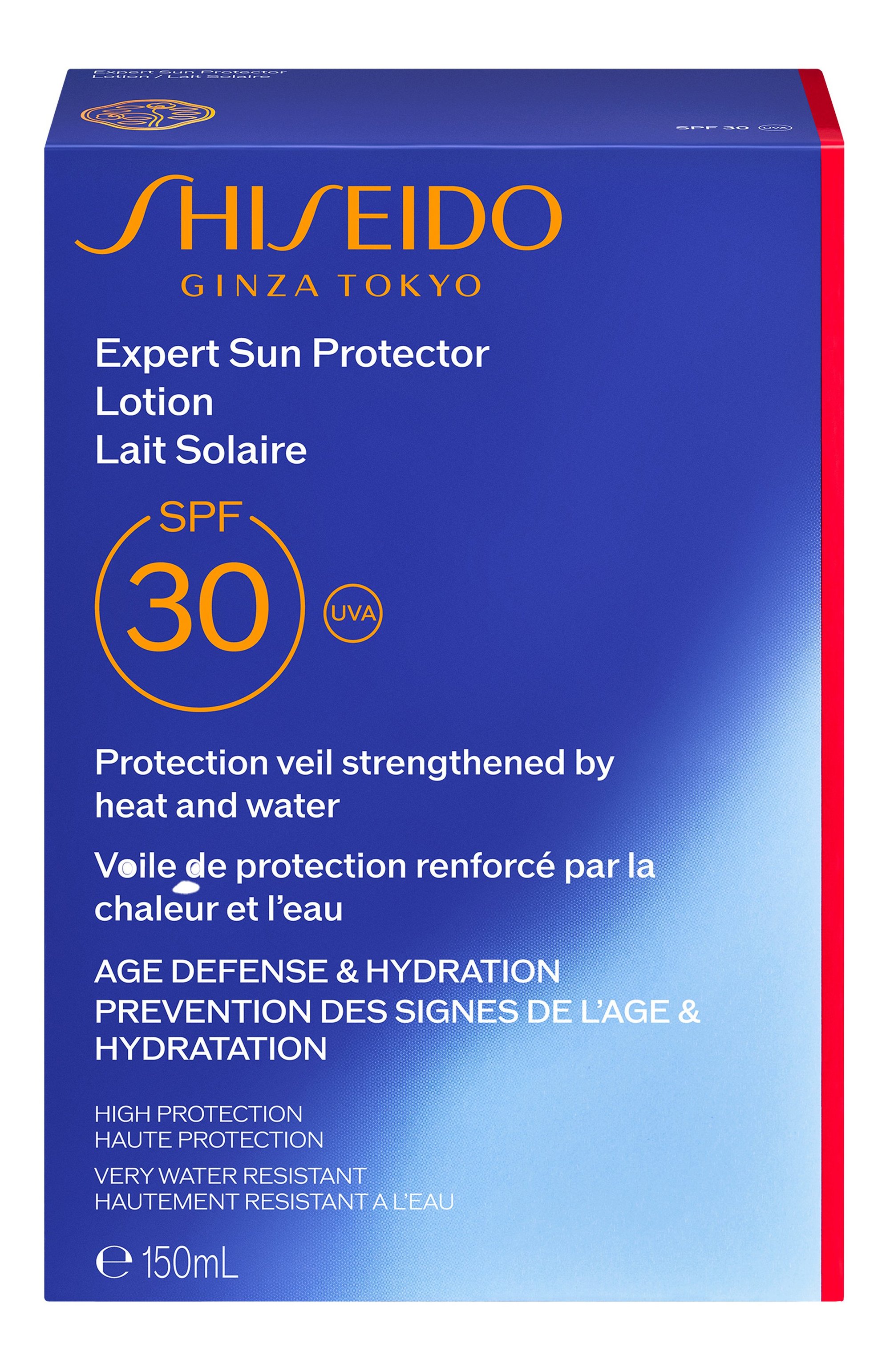 Солнцезащитный лосьон для лица и тела expert sun spf 30 (150ml) SHISEIDO бесцветного цвета по цене 5400 руб., арт. 21233SH, фото 5 Солнцезащитный лосьон для лица и тела expert sun spf 30 (150ml) SHISEIDO, арт. 21233SH, фото 5