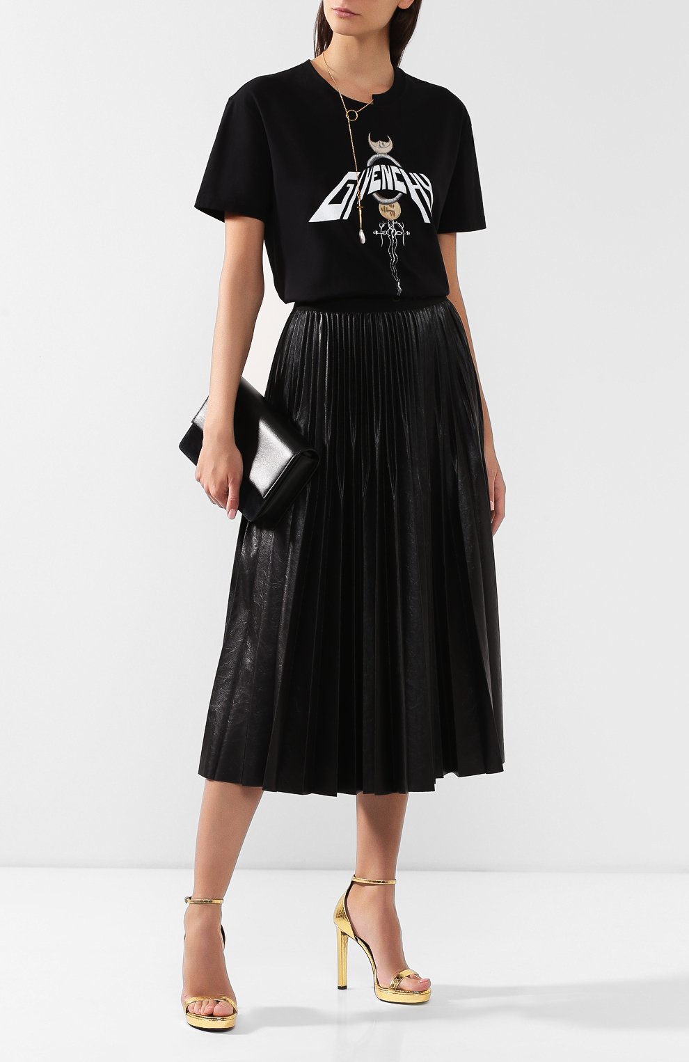 Хлопковая футболка GIVENCHY, арт. BW706P3Z23, фото 2