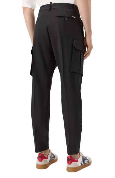 Шерстяные брюки-карго DSQUARED2, арт. S74KB1012/S42916, фото 4