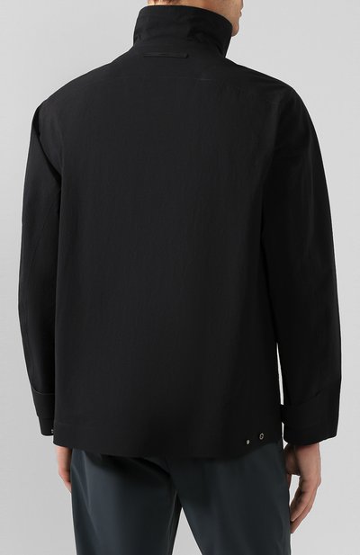 Куртка KAZUYUKI KUMAGAI черного цвета по цене 121000 руб., арт. AB01-212, фото 4 Куртка KAZUYUKI KUMAGAI, арт. AB01-212, фото 4