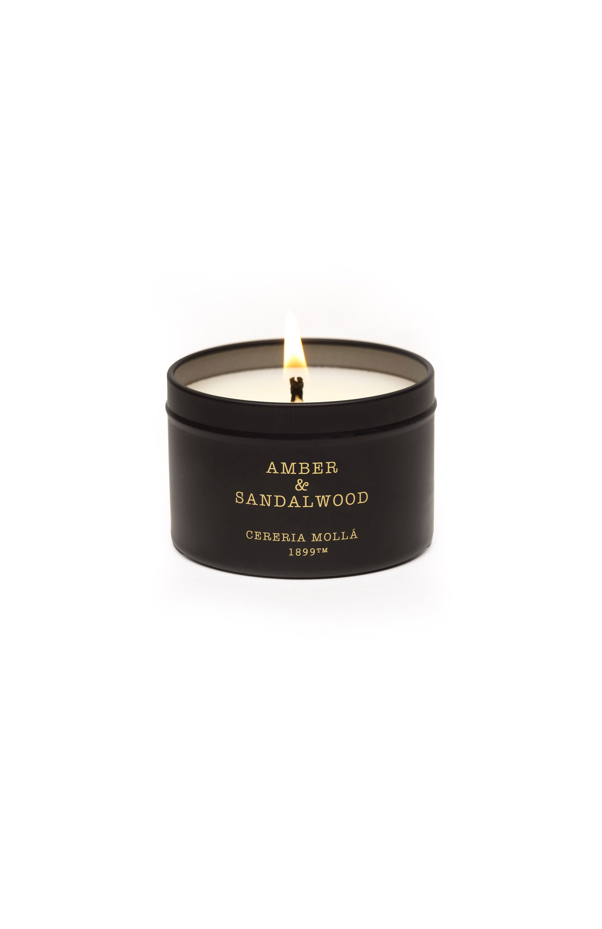 Свеча amber & sandalwood (90g) CERERIA MOLLA 1899, арт. 8424405011737, фото 3