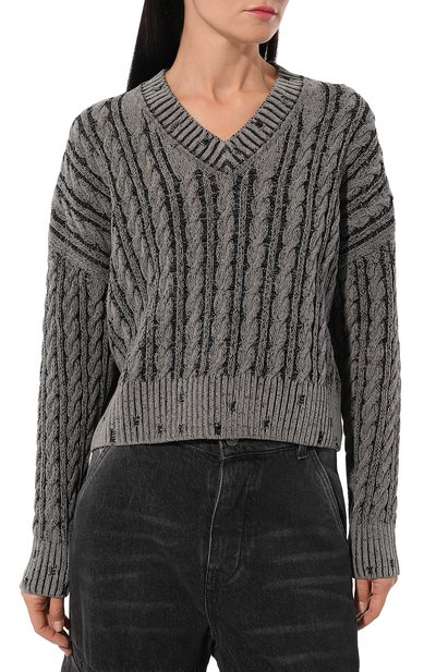 Хлопковый свитер DIESEL, арт. A11171/0GEAZ, фото 3