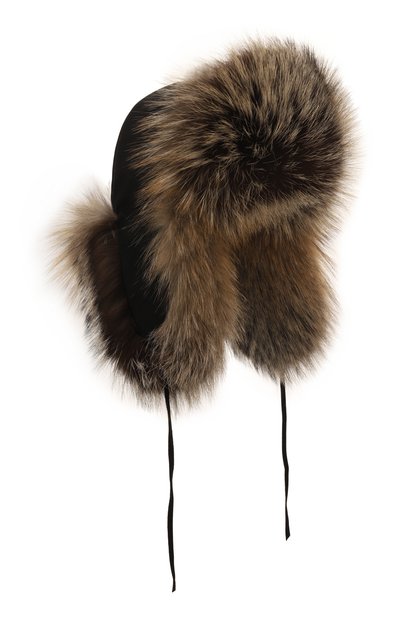 Мужская шапка-ушанка с мехом лисы FURLAND, арт. 0001109610004600198