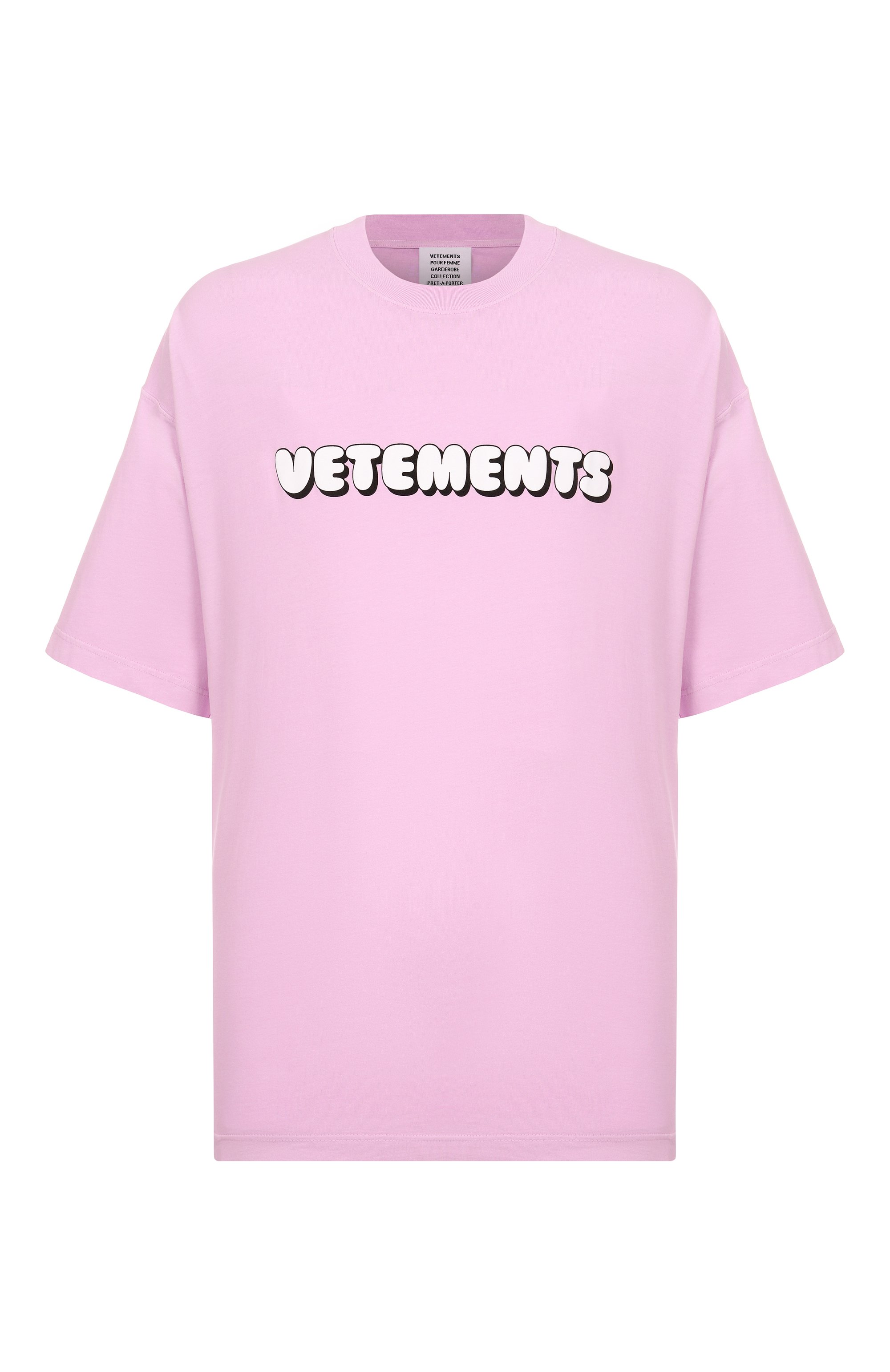 Хлопковая футболка VETEMENTS, арт. UE64TR220P, фото 1
