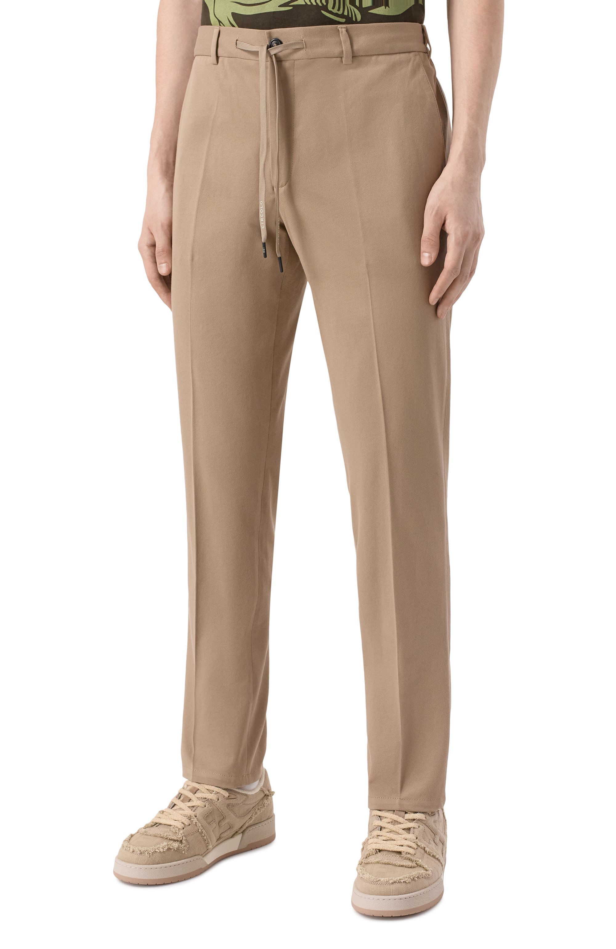 Хлопковые брюки CIRCOLO 1901, арт. CN4667, фото 3