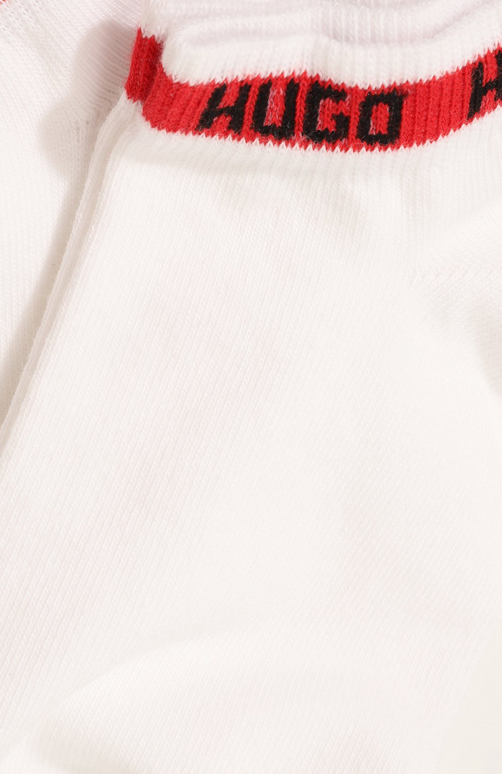 Комплект из двух пар носков HUGO белого цвета по цене 1300 руб., арт. 50477874, фото 2 Комплект из двух пар носков HUGO, арт. 50477874, фото 2