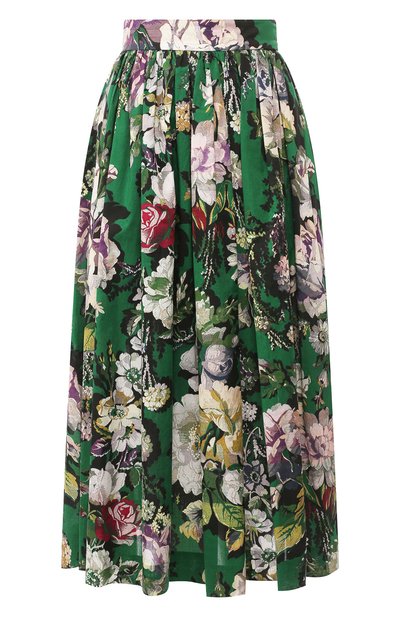 Женская хлопковая юбка DRIES VAN NOTEN, арт. 201-10889-9400