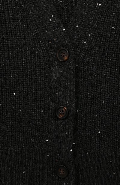 Кардиган из кашемира и шерсти BRUNELLO CUCINELLI, арт. BBMM76406A, фото 3
