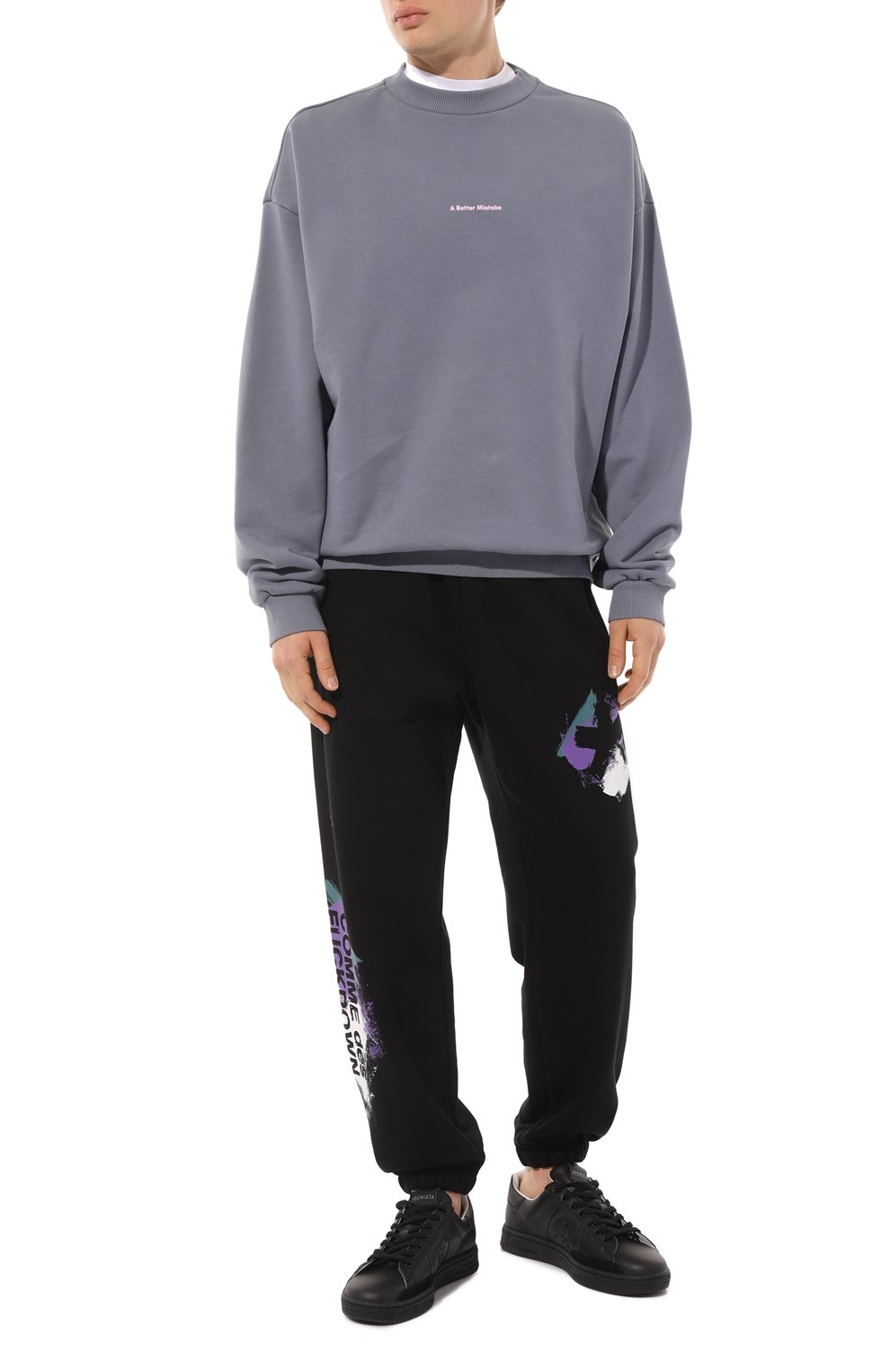 Хлопковые джоггеры COMME DES FUCKDOWN, арт. CDFU2668, фото 2