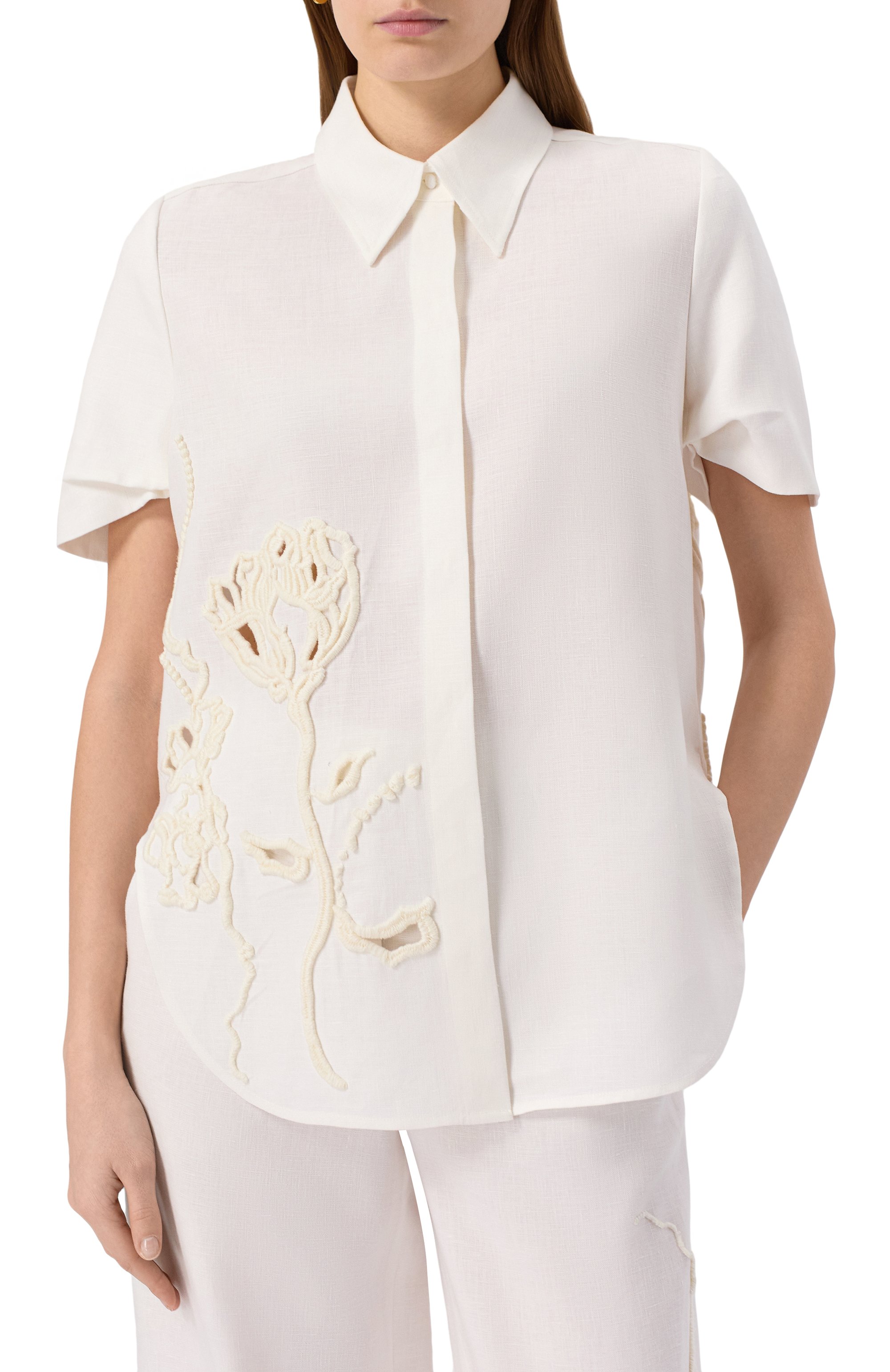 Льняная рубашка DOROTHEE SCHUMACHER, арт. 948616, фото 3