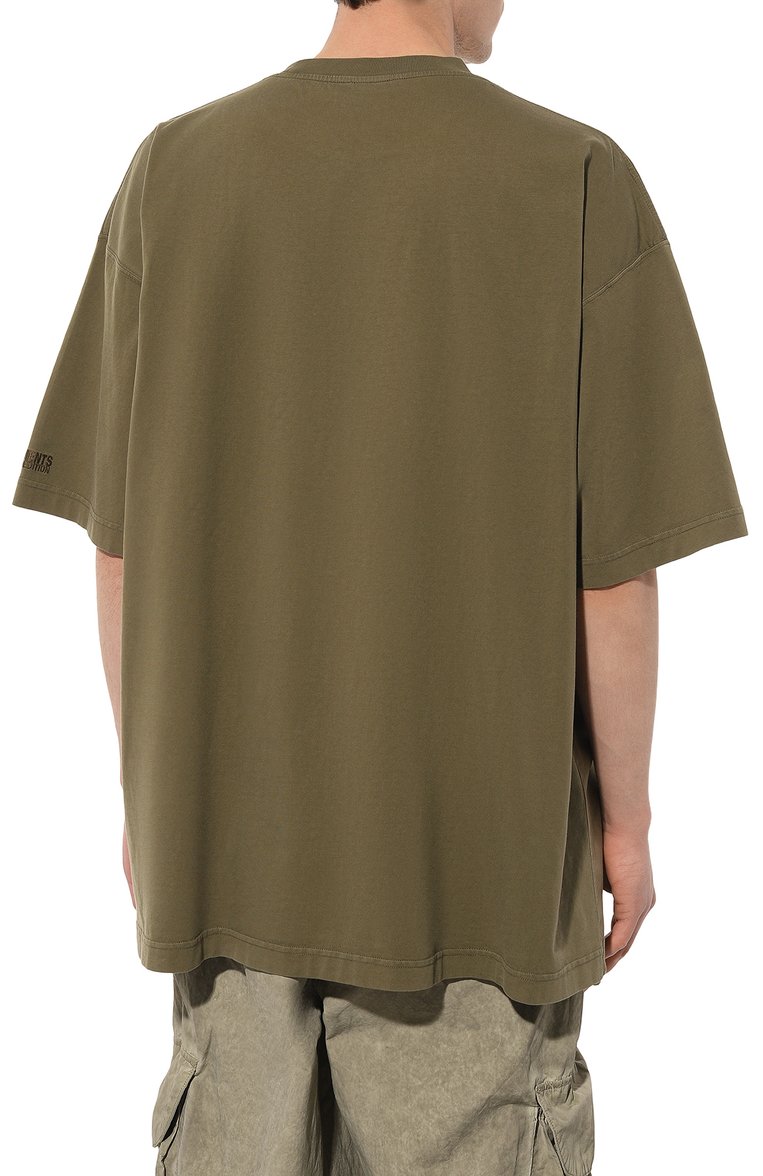 Хлопковая футболка VETEMENTS, арт. UE64TR330Z, фото 1