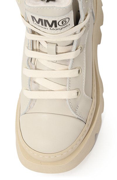 Кожаные ботинки MM6, арт. 75043/28-35, фото 4