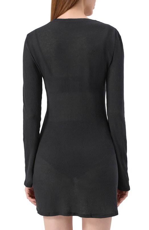 Хлопковое платье Ksubi WPF25DR008 Чёрный  WPF25DR008 Фото 4