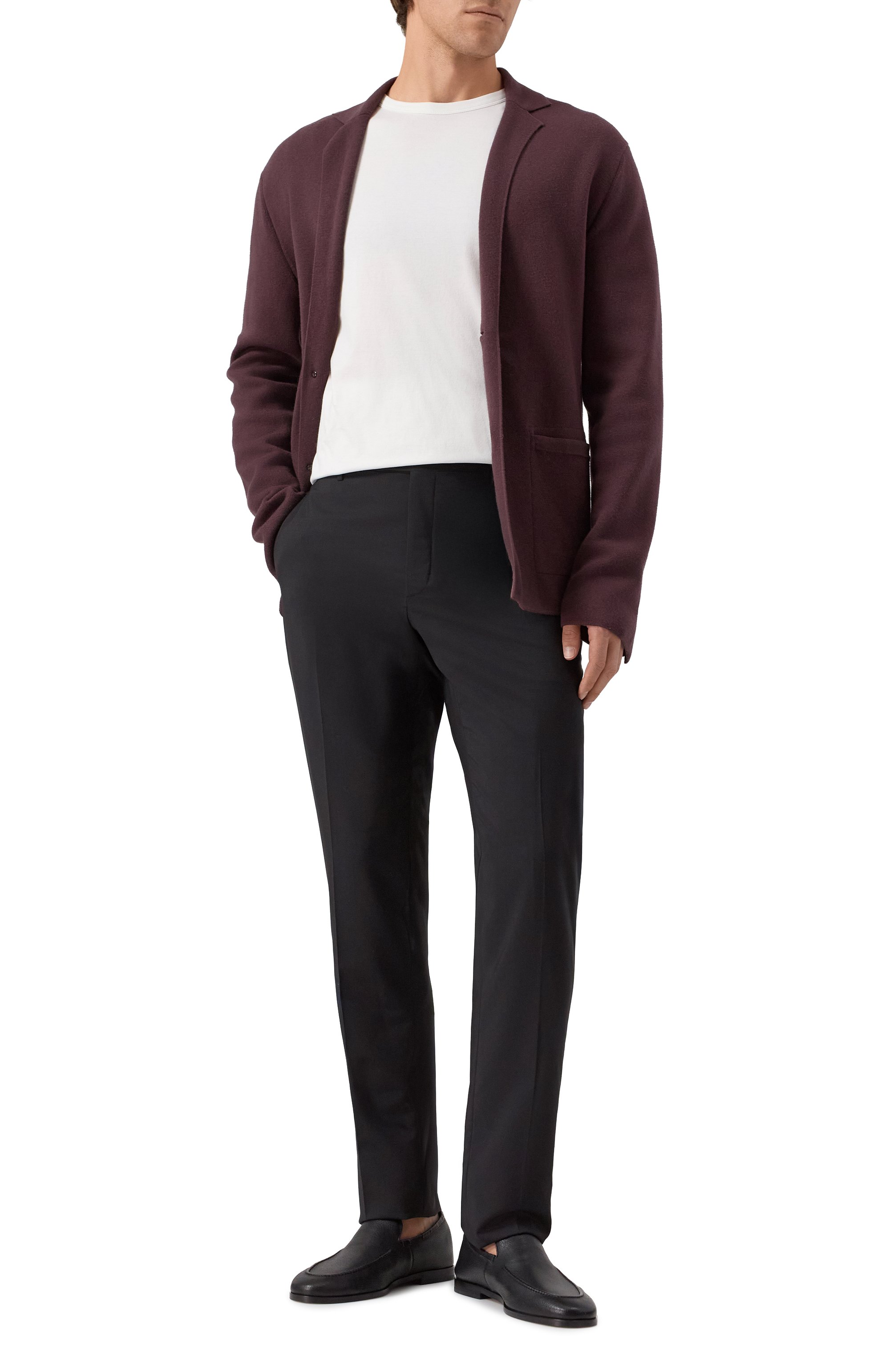 Кожаные лоферы 12 STOREEZ, арт. 133139, фото 2