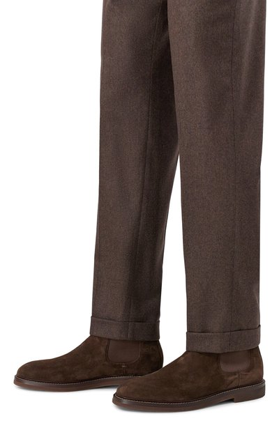 Замшевые челси BRUNELLO CUCINELLI, арт. MZUPEAE818, фото 3