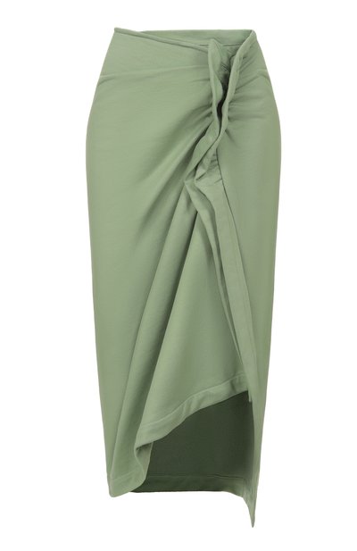 Женская хлопковая юбка DRIES VAN NOTEN, арт. 131112/3611