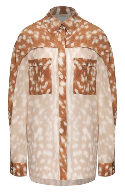 Женская шелковая рубашка BURBERRY, арт. 8024104