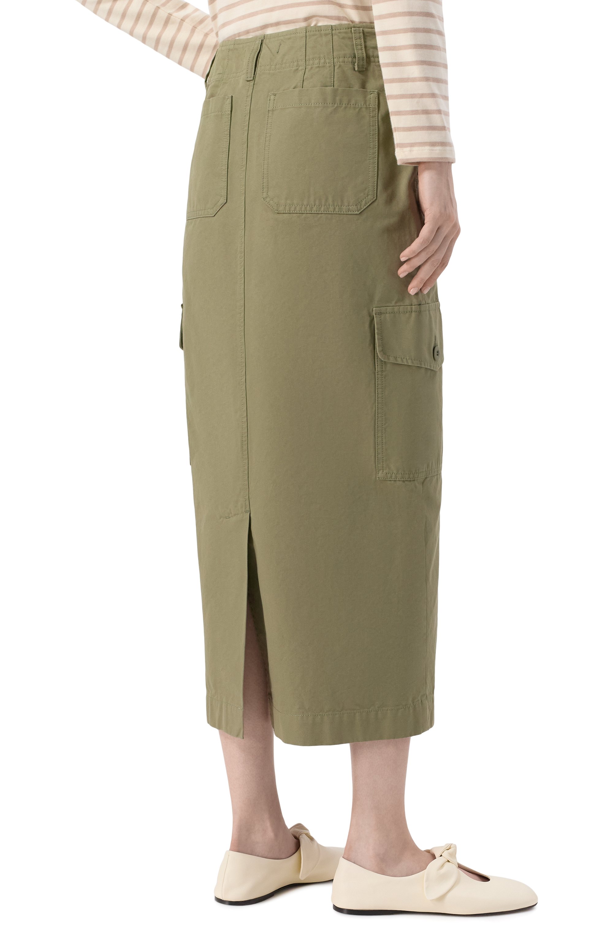 Хлопковая юбка WEEKEND MAX MARA, арт. CALAIS, фото 4