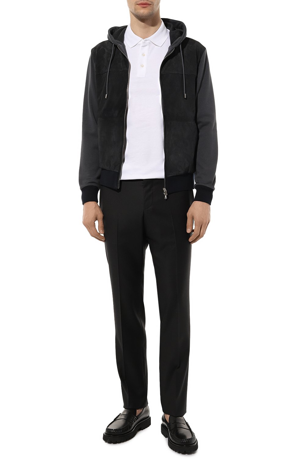 Хлопковое поло BOSS, арт. 50485162, фото 2