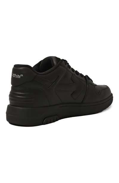 Кожаные кеды out of office OFF-WHITE, арт. 0MIA189C99LEA013, фото 5