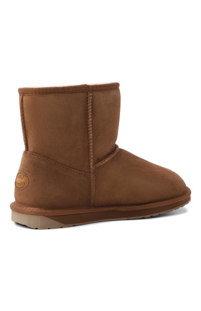 Замшевые угги platinum stinger mini EMU AUSTRALIA светло-коричневого цвета по цене 23990 руб., арт. M10003, фото 5 Замшевые угги platinum stinger mini EMU AUSTRALIA, арт. M10003, фото 5